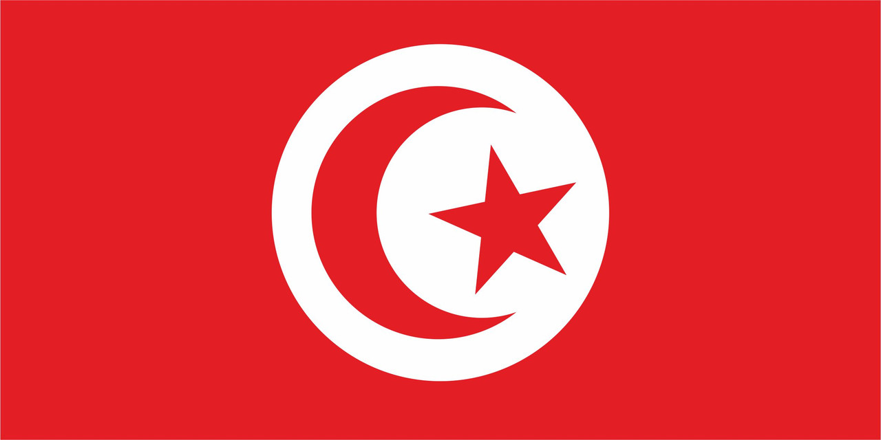Флаг Туниса 1 х 2 метра.