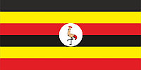 Флаг Уганды 1 х 2 метра.