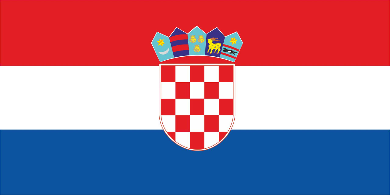 Флаг Хорватии 1 х 2 метра.