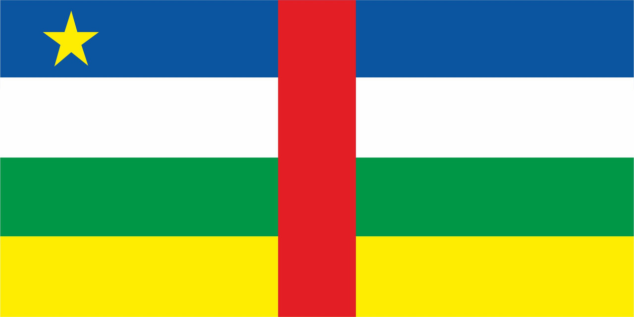 Флаг Республики Чад 1 х 2 метра.