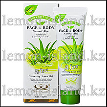 Пилинг "Face&Body" с соком алоэ питательный и противовоспалительный