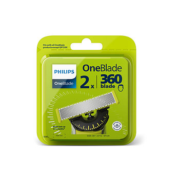 Сменные лезвия 360 Philips для OneBlade QP420/50 2 шт, фото 4