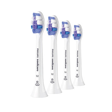 Стандартные насадки для звуковой зубной щетки Philips Sonicare ProResults HX6054/10 4шт, фото 1