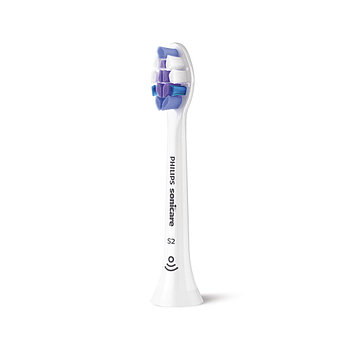 Стандартные насадки для звуковой зубной щетки Philips Sonicare ProResults HX6054/10 4шт, фото 4