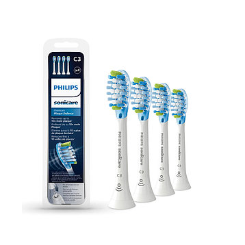 Стандартные насадки для звуковой зубной щетки Philips Sonicare Premium Plaque Defense HX9044/17 4шт, фото 1