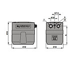 Насосная станция Pedrollo SAR 40-TOP2 Vortex (Бак 40л | 0,37кВт | 220В | от 0 до 10м3/час | от 1.5 до 7м), фото 4