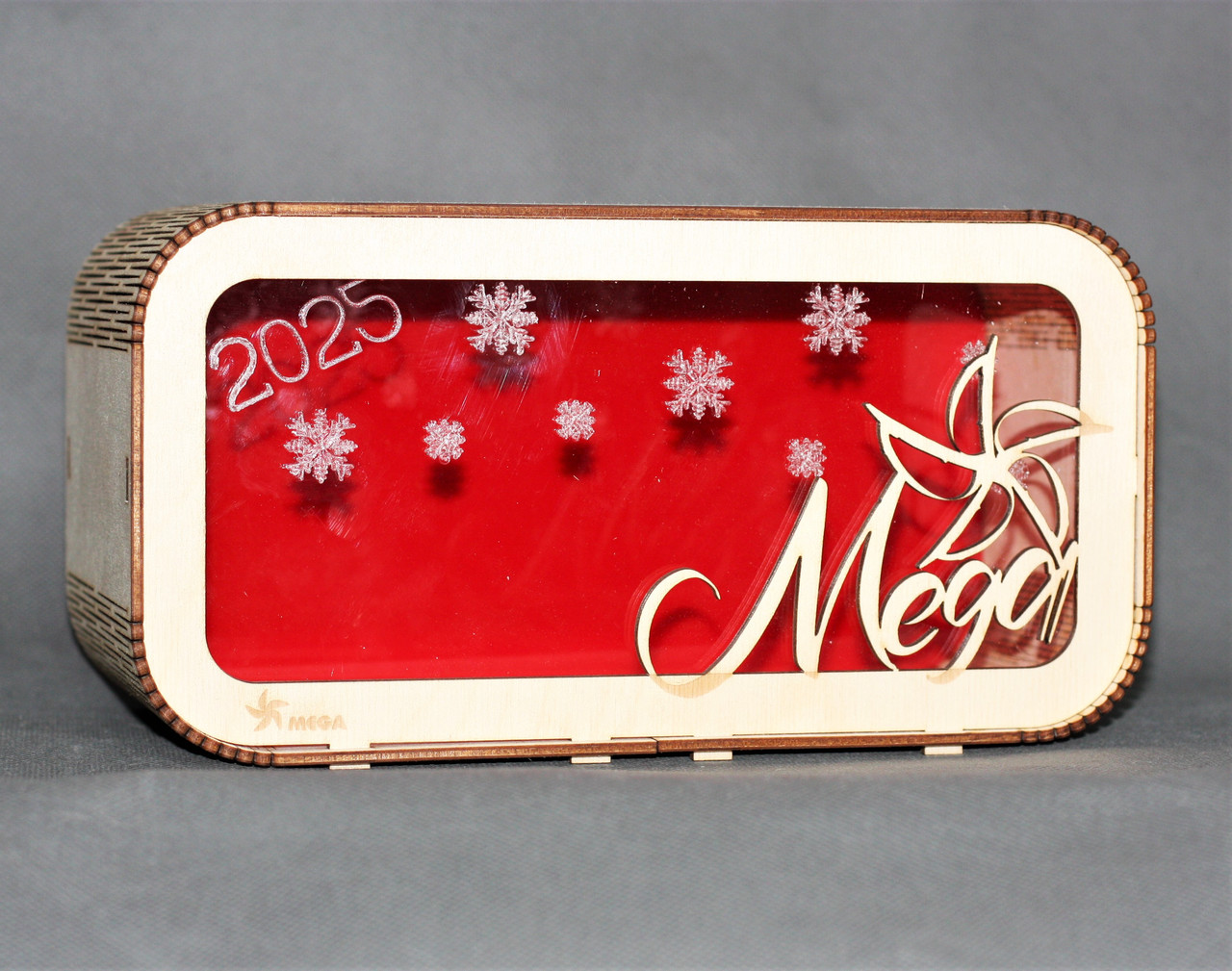 Новогодняя подарочная коробка / копилка - фото 1 - id-p120512566