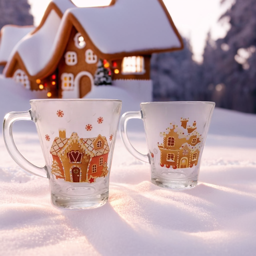 Кружка Аура "Пряничный домик" 300 мл ООО "ОСЗ"