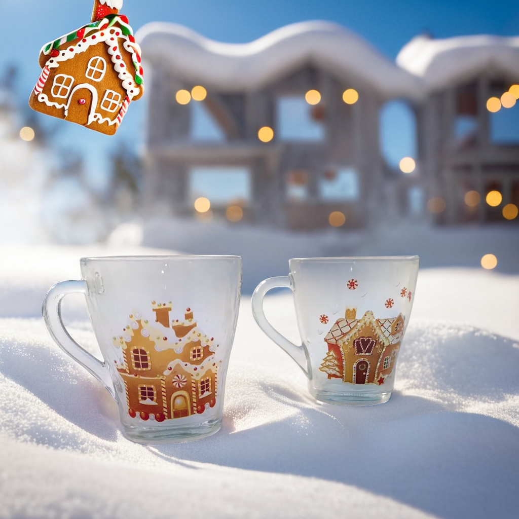 Кружка Грация "Пряничный домик" 250мл. ООО "ОСЗ"