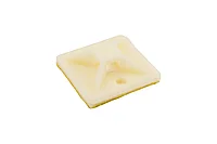 Площадка самокл. 25х25 под хомуты бел. (уп.100шт) IEK UHP30-25-100