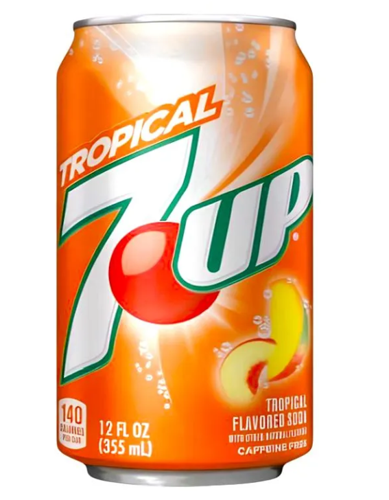 Газированный напиток 7UP Tropical 0,35 литра