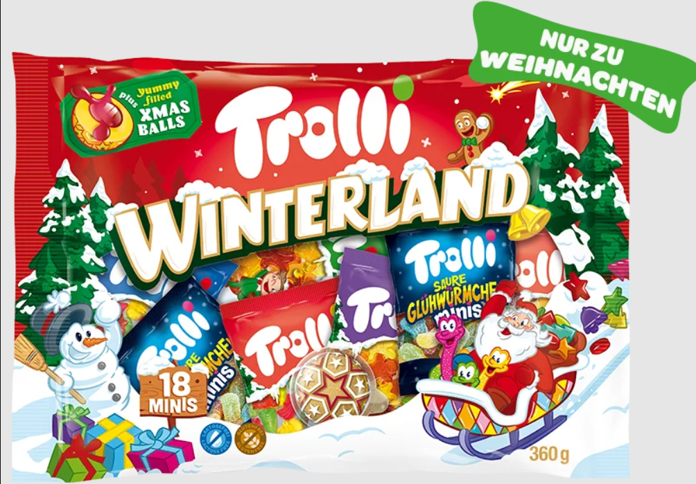 Набор сладостей Trolli Winterland 360 гр