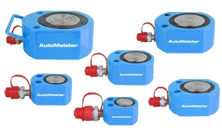 Цилиндр гидравлический низкий (сверх тонкий) 100т T01100 (AutoMeister)