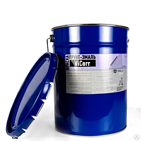 Грунт-эмаль ViCorr белая, 25 кг
