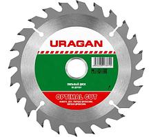 URAGAN Optima, 200 х 32/30 мм, 36Т, пильный диск по дереву (36801-200-32-36)