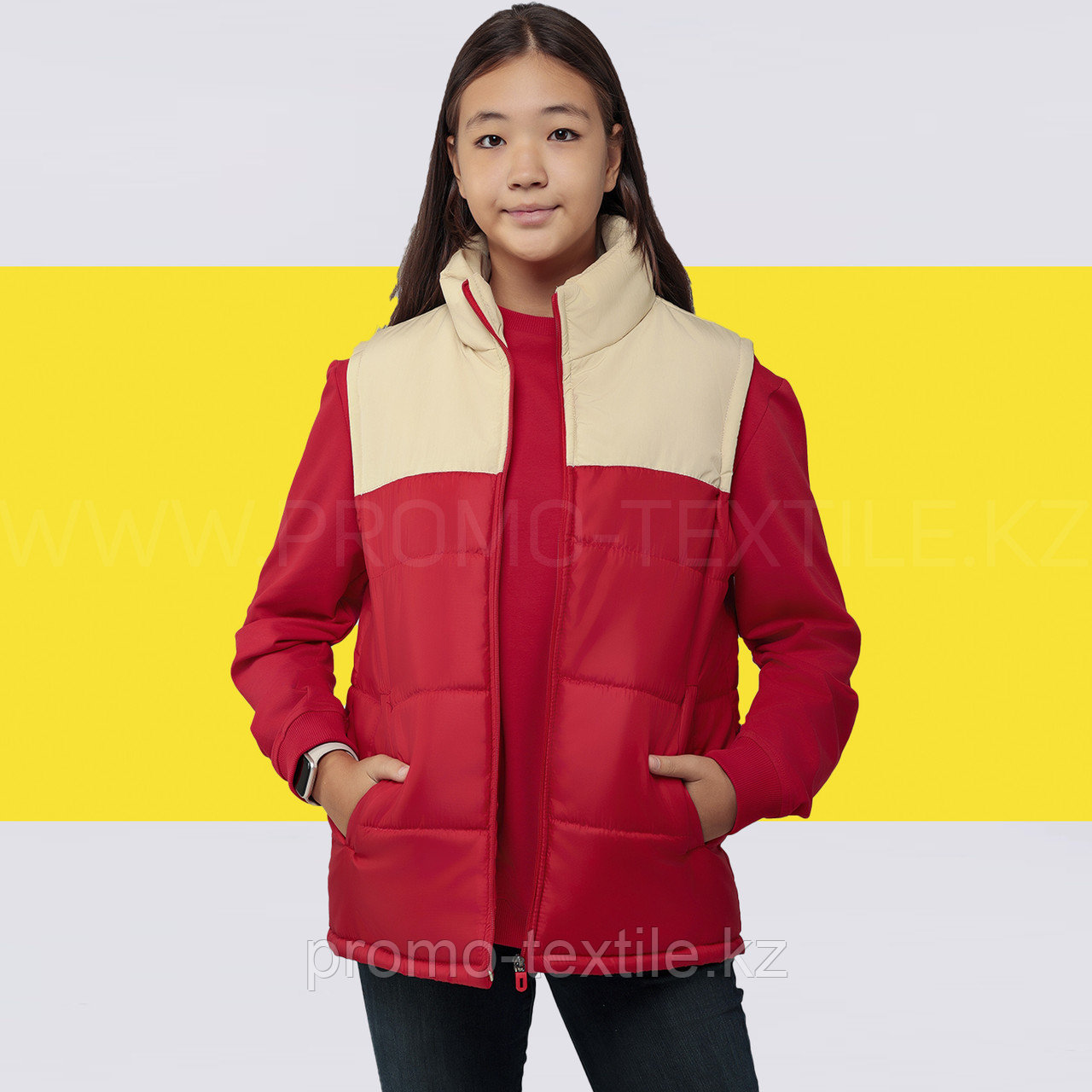 Промо жилеты с логотипом, фото 1