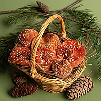 Шляпки красного мухомора 50 гр