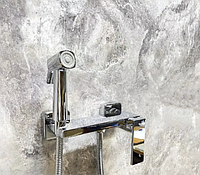 Смеситель с гигиеническим душем HAIBA HB5517 Хром