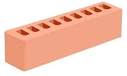 Кирпич облицовочный "Абрикосовый" М150 0.5НФ Россия