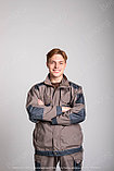 Костюм Летний Номад Workwear серый (К+Б) хаки, фото 3