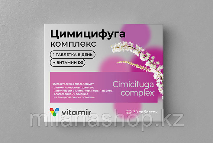 Витамир ( Vitamir ) Цимицифуга комплекс, 30 таблеток по 165 мг