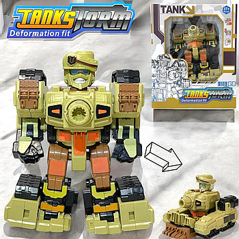 1925 Танк трансформер (3цвета) 21х17см