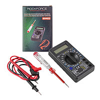 A1 Tools Набор диагностический для электрика (цифровой мультиметр, индикаторная отвертка) 29608       RF-88463