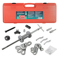 ROCKFORCE Молоток обратный для съема подшипников в наборе со сменными лапами (16 предметов) в кейсе.. 2650