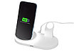 Складная зарядная станция с беспроводной зарядкой Flashport, 15 Вт, белый (Р), фото 2