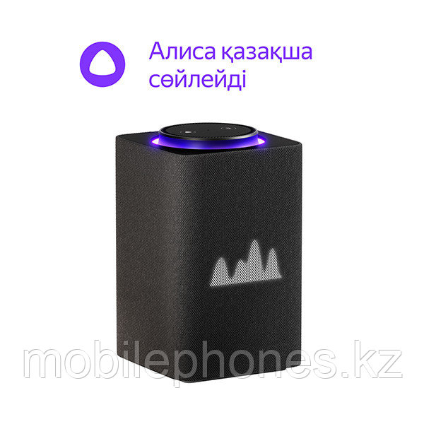 Умная колонка Яндекс Макс с Zigbee Graphite