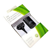 Зарядное устройство +аккумуляторные батареи для беспроводного геймпада (Xbox 360)