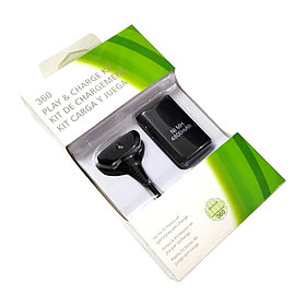 Зарядное устройство +аккумуляторные батареи для беспроводного геймпада (Xbox 360)