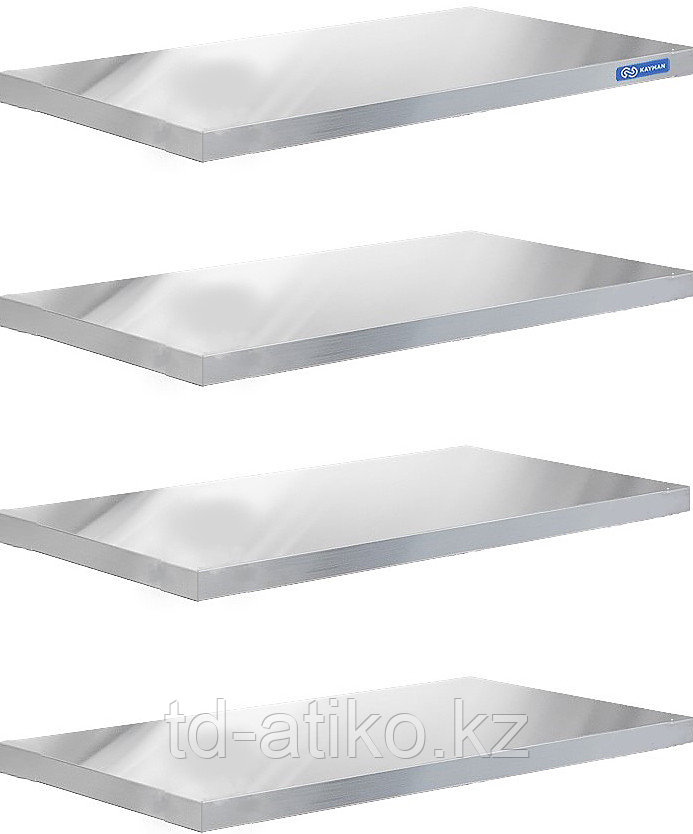 Комплект сплошных полок для стеллажа кухонного KAYMAN ПС-42/1204