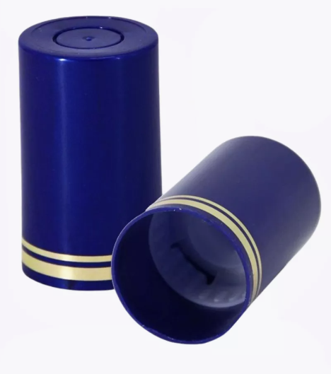 Полимерный колпак синий, фото 1