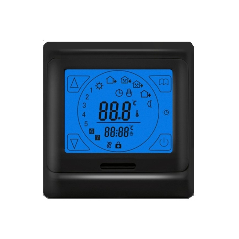Терморегулятор Е91 чёрный NEW