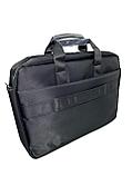 Классическая сумка-портфель для переноски и хранения ноутбука., фото 5