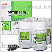 Пилюли Щуэ Джи Кан для лечения и профилактики сердечно-сосудистых заболеваний ("4 баночки Гинкго Билоба")