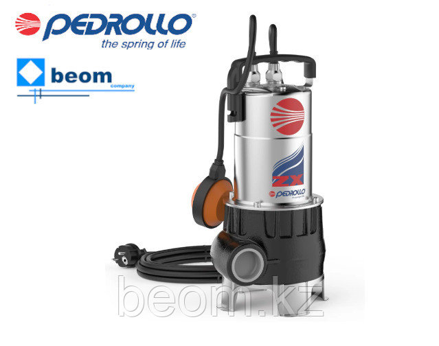 Дренажный насос Pedrollo ZХm 1A/40 (0.6кВт | 220В | от 0 до 24м³/час | от 1.5 до 11м Напор | Ø 40 ) - фото 1 - id-p61407855