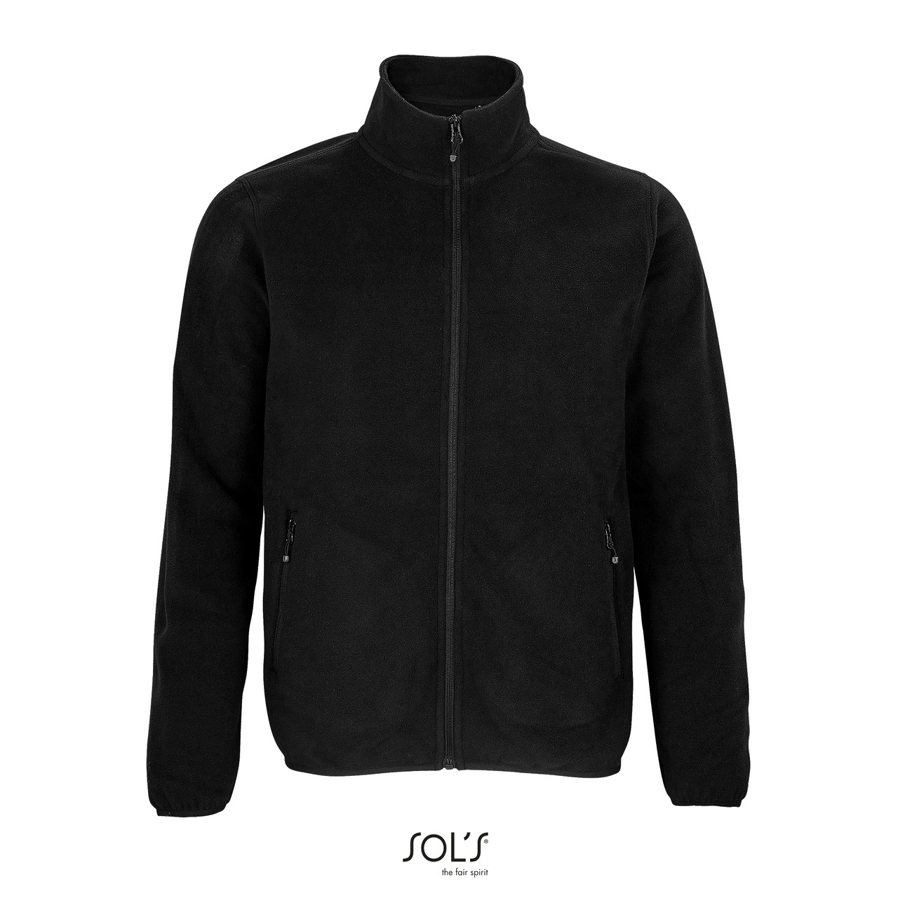 Флисовая Кофта SOL'S NOVA MEN S, черная