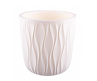 Горшок Desert для растений с дренажной вставкой 3,6л (молочный) 86507