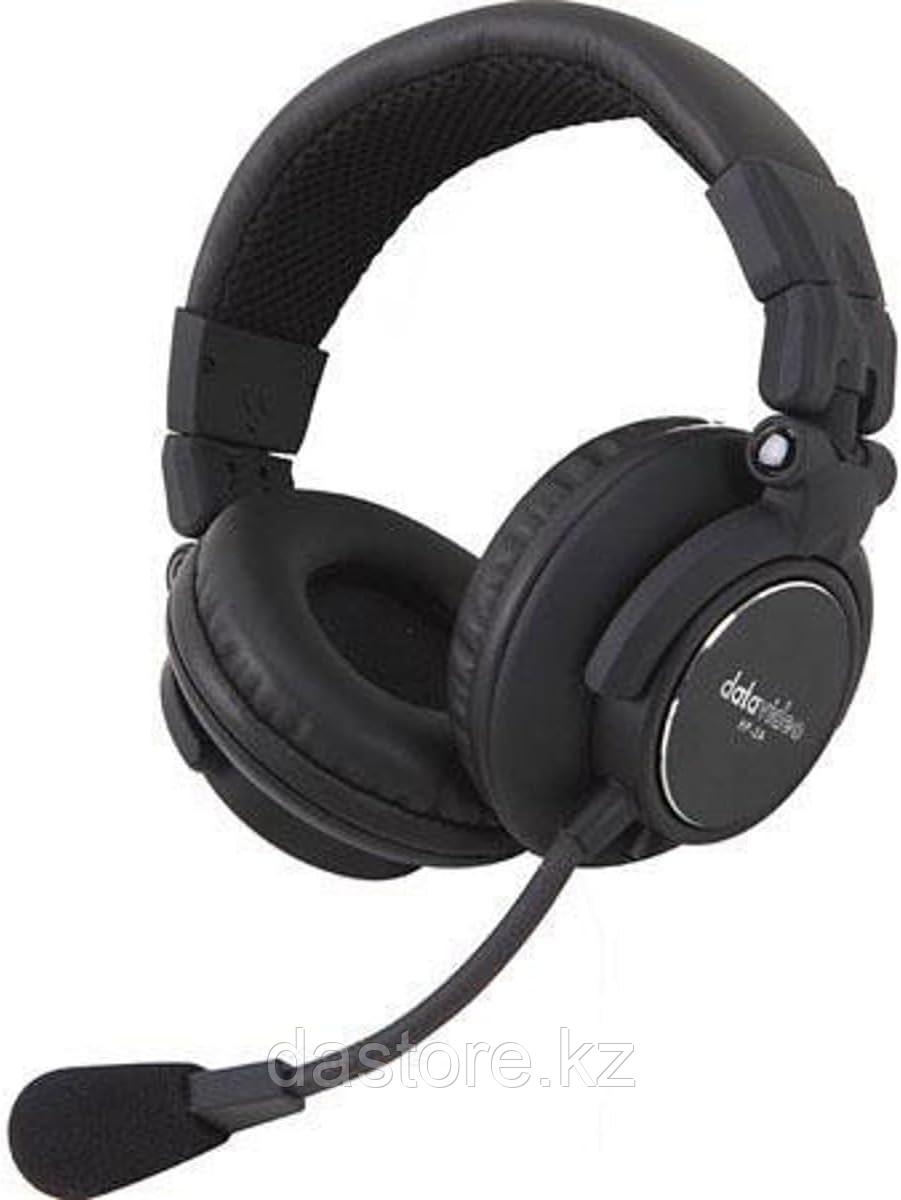 Datavideo HP-2A Headset 2ear w/ 1x 3,5 mm jack, Гарнитура с двумя наушниками