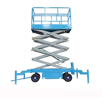 Буксируемый ножничный подъёмник