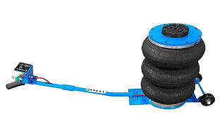 Домкрат пневматический 3т 3-секционный с ручкой T08103AQ (AutoMeister)