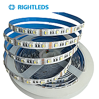 RGB+W PRO Лента светодиодная 60 точек на метр 12V 14.4 W, Бухта 5 м.