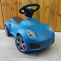 Дерзкий Музыкальный Синий Толокар "Porshe 911". Машинка. Каталка. Талакар. Оригинал. Четкий подарок.