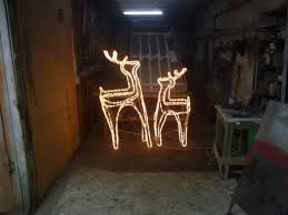 Фигура "Олень". Новогоднее оформление зданий