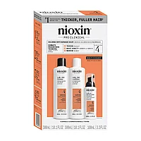Набор Nioxin, Система 4 ДЛЯ ОКРАШЕННЫХ ВОЛОС С ПРОГРЕССИВНЫМ ИСТОНЧЕНИЕМ (150+150+40 ml.)