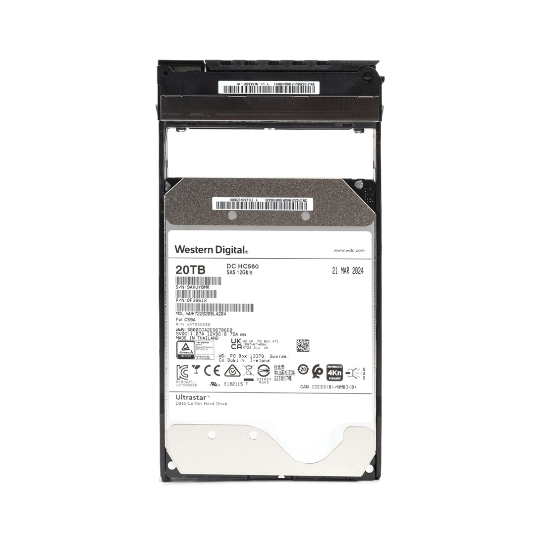 Жесткий диск Huawei L1-NLSAS20T-W 20TB 7.2K RPM NL-SAS 3.5" 2-025519-TOP 02355UUF