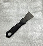 Многоцелевой шпатель прямой узкий черный, фото 3