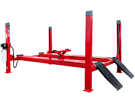 GTE Подъемник электрогидравлический 4т 4-х стоечный 220В (ручной спуск) GTE